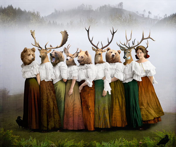 Founding Members of the Wildlife Society by Corinne Geertsen